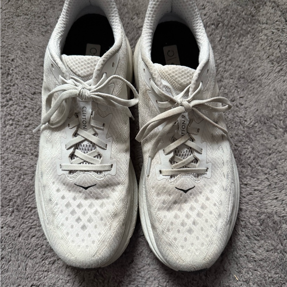 Hoka White Athletic Sneakers - Picture 4 of 6